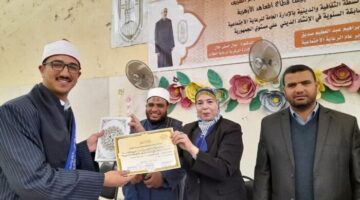 بورسعيد الأزهرية تحصد المركز الثالث جمهوريا في مسابقة الإنشاد الديني