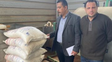 ضبط 5 أطنان ملح طعام مجهولة المصدر خلال حملات تموينية بكفر صقر