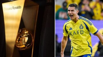 رونالدو يحصل على النسخة الذهبية من جائزة هدف الأسبوع بالدوري السعودي