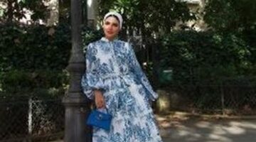من وحي أناقة زمان فساتين للمحجبات تتصدر موضة 2025