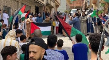 للجمعة 72.. آلاف المغاربة ينظمون وقفات تضامنية مع غزة
