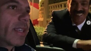«الروح الحلوة والنفس الطيبة».. رامي إمام ناعيا سليمان عيد | صورة