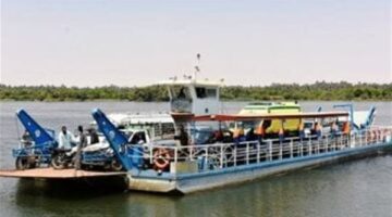 عطل مفاجئ في عبارة نيلية بسوهاج.. وتشغيل بديل لنقل المواطنين والسيارات