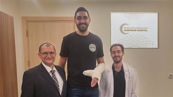 يشارك فى بطولة الافروباسكت..عملية جراحية ناجحة لـ"عمر السعيد" نجم منتخب السلة يشارك فى بطولة الافروباسكت..عملية جراحية ناجحة لـ"عمر السعيد" نجم منتخب السلة