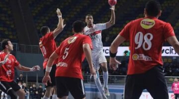الأهلي يهزم الزمالك ويتوج بكأس مصر لكرة اليد