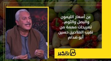 عن أسعار الليمون والبصل والثوم.. تصريحات مهمة من نقيب الفلاحين حسين أبو صدام | إنفوجراف