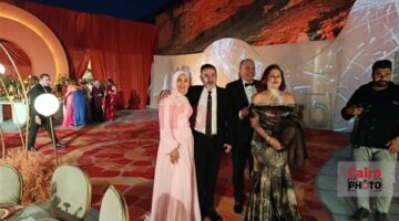 خيري رمضان ومحمد الشقنقيري أبرز الحاضرين في حفل زفاف كريم داش وهايدي الخولي