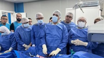 إجراء أول عملية قسطرة مخية بمستشفيات جامعة المنوفية