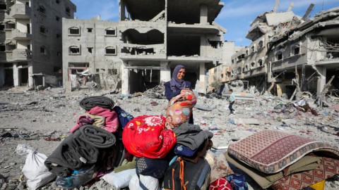 مركز حقوقي: استشهاد 595 طفلا و308 سيدات منذ انهيار وقف إطلاق النار بغزة