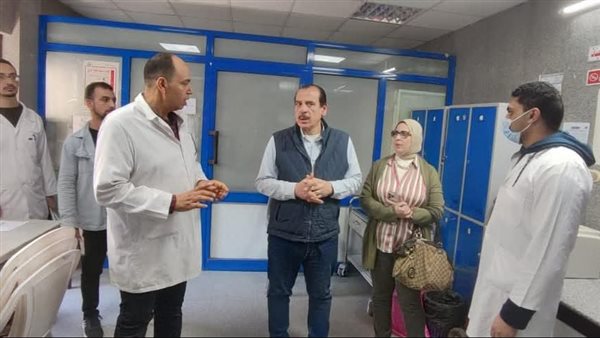 نائب وزير الصحة يتفقد عددًا من المستشفيات بمحافظة الإسكندرية.. ويوصي بمكافأة للمتميزين نائب وزير الصحة يتفقد عددًا من المستشفيات بمحافظة الإسكندرية.. ويوصي بمكافأة للمتميزين