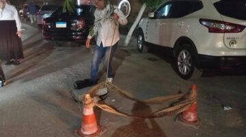 محافظ الدقهلية يكلف بإصلاح كسر غرفة لشركة اتصالات بالمنصورة
