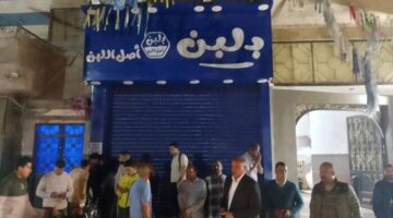 إغلاق وتشميع.. حملة مفاجئة لـ«لبن» في سمالوط بعد مخالفة التراخيص