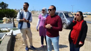 رئيس بورفؤاد: تطوير ورفع كفاءة الشاطىء استعداداً للموسم الصيفي