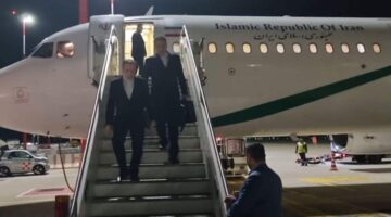 وزير خارجية إيران في روما (فيديو)