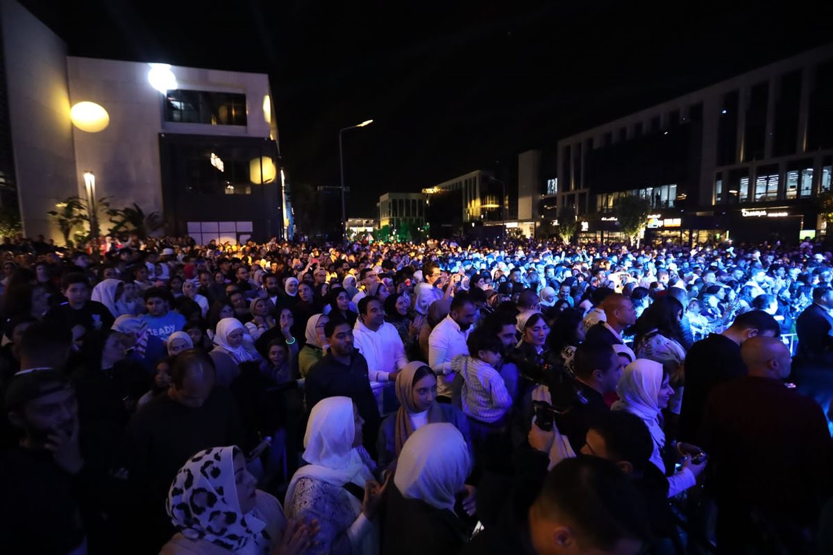 حفل أحمد سعد في القاهرة 
