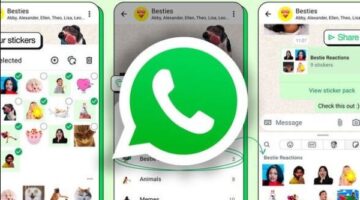 واتساب يطلق ميزة لإنشاء الملصقات دون مغادرة التطبيق