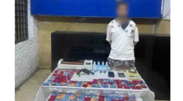 الداخلية تضبط ديلر مخدرات السلام