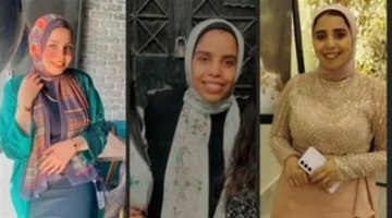 تشييع جثامين 3 فتيات من موظفات البنك الأهلي بأسيوط إثر مصرعهن في حادث