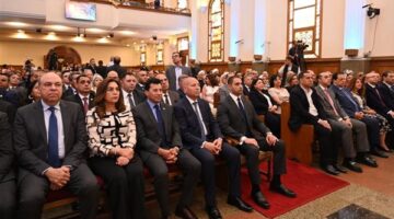 وزير الشباب يشهد احتفالية الطائفة الإنجيلية بمصر بعيد القيامة