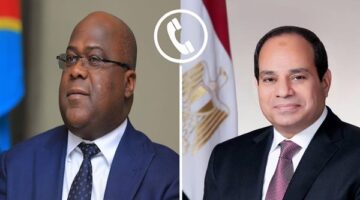 الرئيس السيسى يعزى "تشيسيكيدي" فى ضحايا حادث غرق مركب بنهر الكونغو