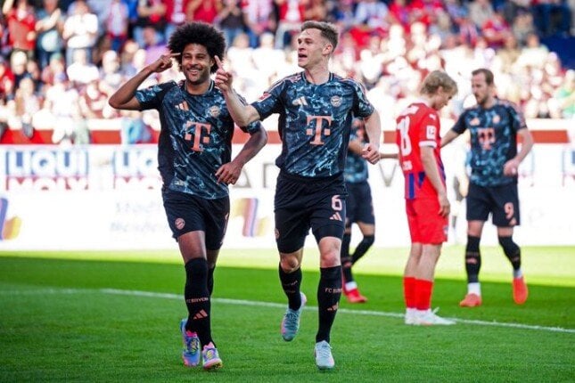 بايرن ميونخ يقترب من لقب الدوري الألماني بفوز كبير على هايدنهايم بايرن ميونخ يقترب من لقب الدوري الألماني بفوز كبير على هايدنهايم