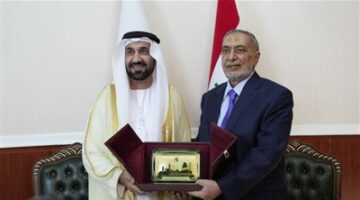 البرلمان العربي والعراقي يوقعان مذكرة تعاون لتعزيز العمل المشترك|صور