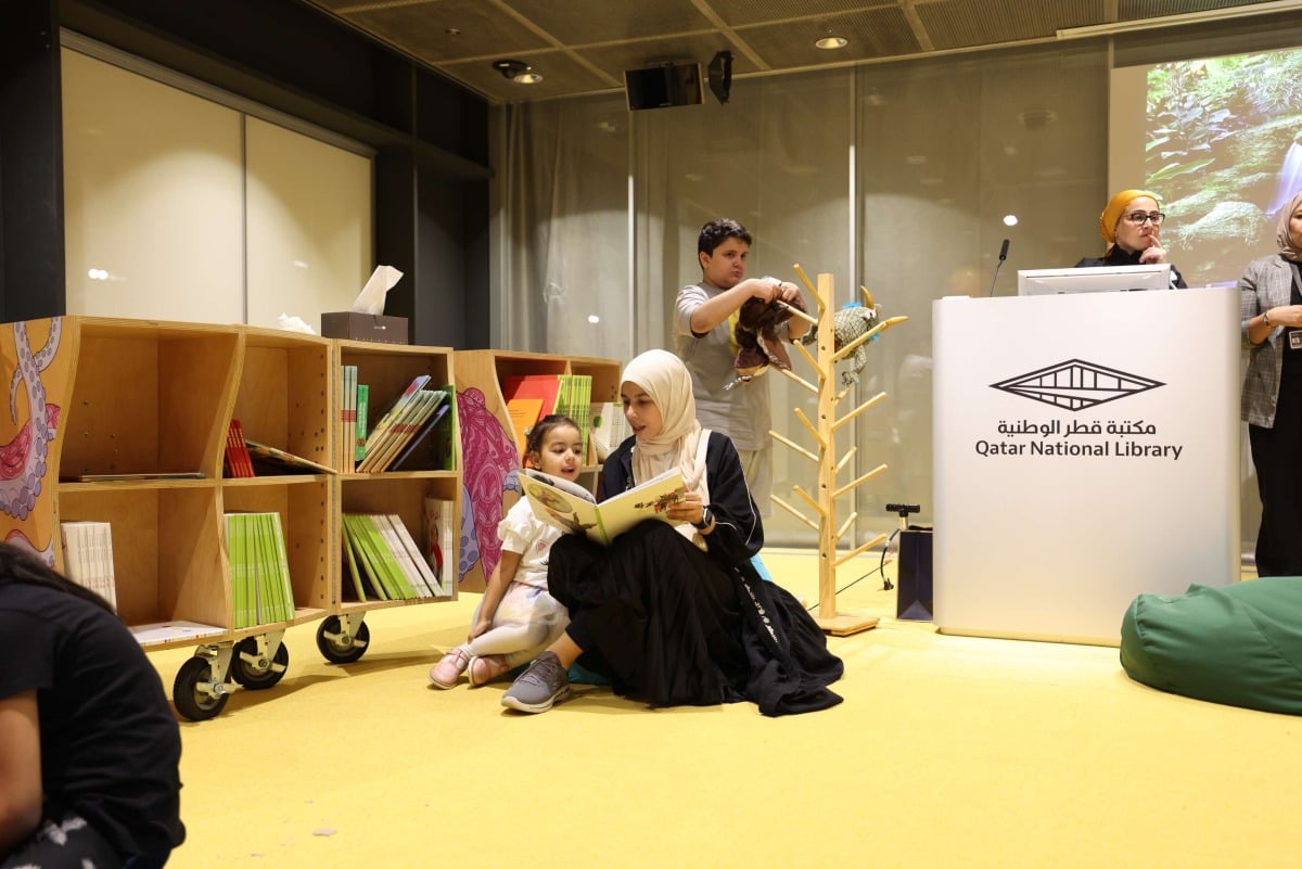  مكتبة قطر تعزز التوعية بالتوحد خلال فعالية عائلية مكتبة قطر تعزز التوعية بالتوحد خلال فعالية عائلية