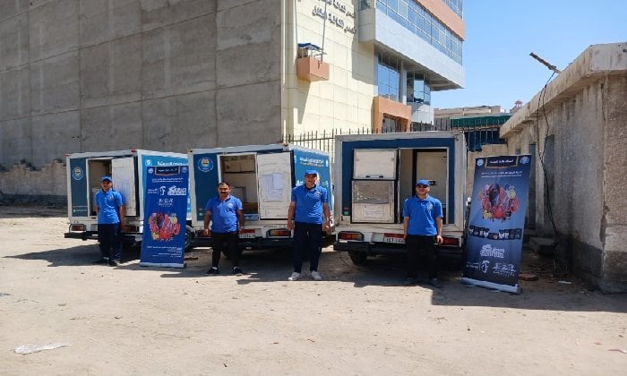 بمناسبة أعياد الربيع.. سيارات لبيع الأسماك بأسعار تنافسية بأرض المعارض بدمنهور بمناسبة أعياد الربيع.. سيارات لبيع الأسماك بأسعار تنافسية بأرض المعارض بدمنهور