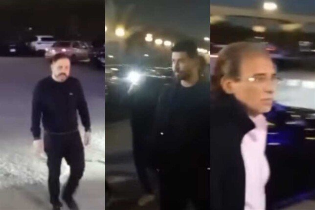 محمد أنور وإدوارد يقدمان واجب العزاء لـ أسرة الراحل سليمان عيد بـ مسجد الشرطة «صور» محمد أنور وإدوارد يقدمان واجب العزاء لـ أسرة الراحل سليمان عيد بـ مسجد الشرطة «صور»