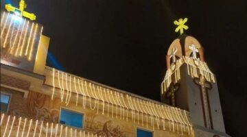بحضور المحافظ.. بدء مراسم قداس عيد القيامة بكنائس الفيوم