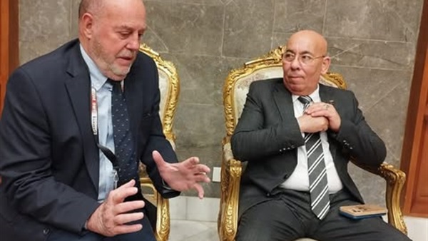 رئيس الاتحاد الدولي للكاراتيه يشيد بتنظيم مصر للدوري العالمي رئيس الاتحاد الدولي للكاراتيه يشيد بتنظيم مصر للدوري العالمي