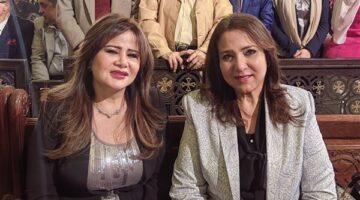 أعضاء مجلسي الشعب والشيوخ يشاركون في صلاة عيد القيامة لتهنئة البابا تواضروس