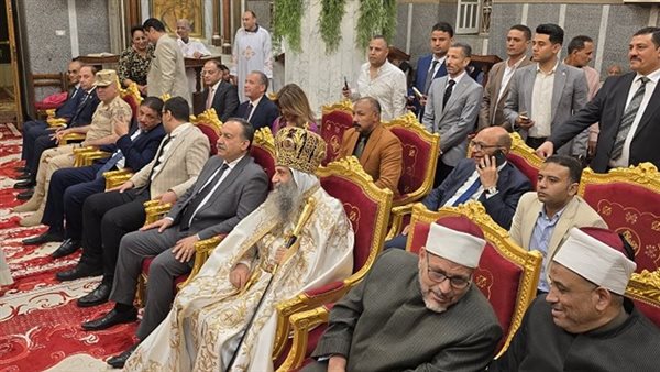 محافظ أسيوط يزور دير المُحرق للتهنئة بعيد القيامة المجيد