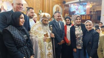 قداسات عيد القيامة المجيد تملأ كنائس بورسعيد بأجواء من الفرح وسط استنفار أمني مشدد