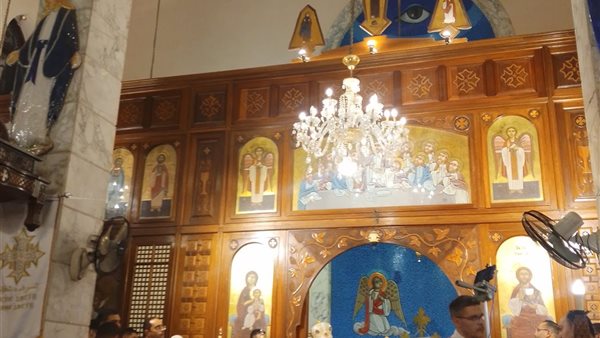 وسط أجواء روحانية.. فعاليات قداس عيد القيامة المجيد في كاتدرائية القديسة مريم العذراء بالمنصورة| صور وسط أجواء روحانية.. فعاليات قداس عيد القيامة المجيد في كاتدرائية القديسة مريم العذراء بالمنصورة| صور