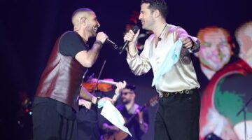 أحمد سعد يتألق في دويتو "أرقص يا حبيبي" مع مطرب يوناني بحفل الربيع