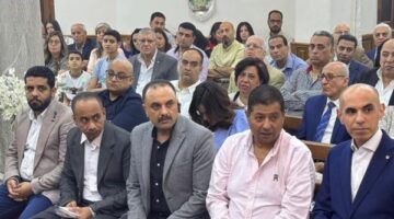 كنيسة السيدة العذراء بشبرا تحتفل بعيد القيامة المجيد | شاهد