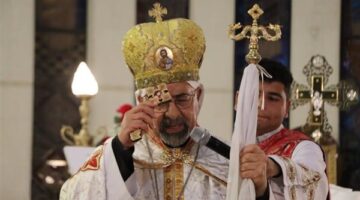 البطريرك الأنبا إبراهيم إسحق يترأس قداس عيد القيامة المجيد