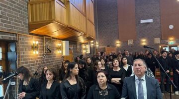 قداس القيامة المجيد في كنيسة الشهداء للسريان الكاثوليك – أكالا، ستوكهولم