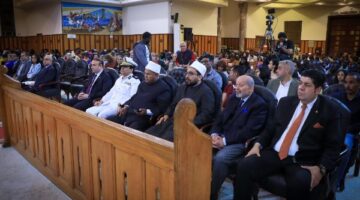 رئيس الأساقفة مُصليًا: نُصلّي أن يمنح الله سلامًا وبركات لفلسطين والسودان |صور