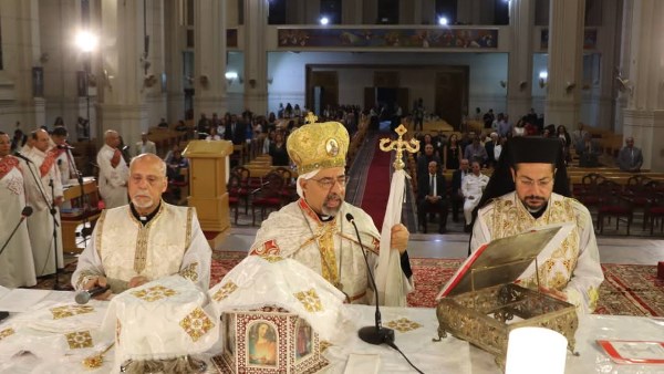 البطريرك الأنبا إبراهيم إسحق يترأس قدّاس عيد القيامة المجيد |صور البطريرك الأنبا إبراهيم إسحق يترأس قدّاس عيد القيامة المجيد |صور