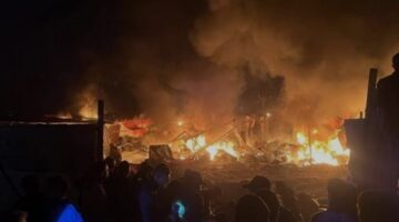 إعلام فلسطيني: شهيدة و4 إصابات بغارة للاحتلال على خيام نازحين جنوبي غزة