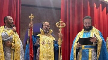 قداس عيد القيامة المجيد في كاتدرائية الكرازة والتبشير للسريان الأرثوذكس بالبرازيل وأمريكا الجنوبية