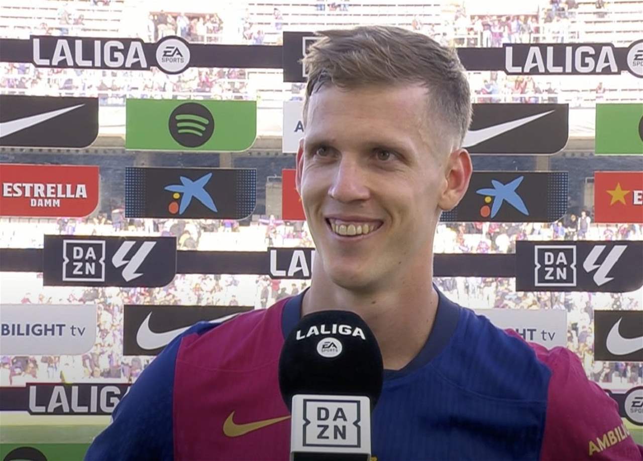 داني أولمو يسخر من ريال مدريد بعد "ريمونتادا" برشلونة داني أولمو يسخر من ريال مدريد بعد "ريمونتادا" برشلونة
