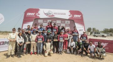 عبدالعزيز الكواري بطلا لفئة السيارات في ثاني جولات بطولة قطر للسباقات الصحراوية