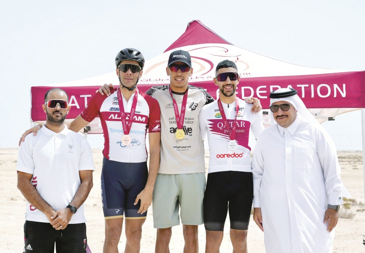 مشاركة كبيرة في سباق الذخيرة للدراجات مشاركة كبيرة في سباق الذخيرة للدراجات