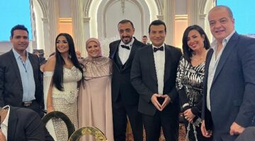 بحفل زفافها.. إيهاب توفيق يهدي ابنة الإعلامية إيمان مختار أغنية حبيبة