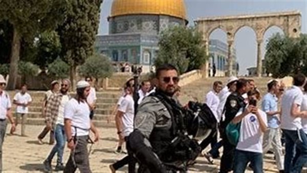 عشرات المستوطنين يقتحمون باحات المسجد الأقصى تحت حماية شرطة الاحتلال الإسرائيلي عشرات المستوطنين يقتحمون باحات المسجد الأقصى تحت حماية شرطة الاحتلال الإسرائيلي
