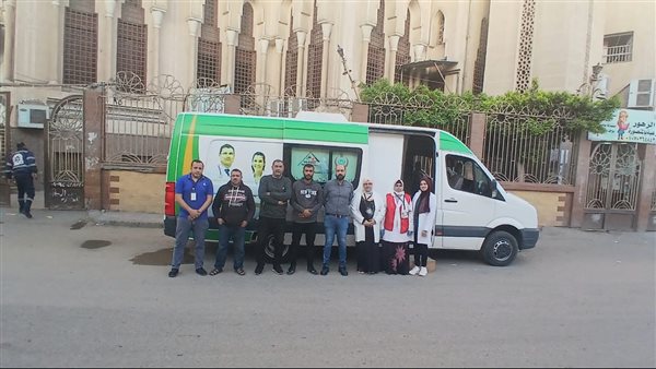عيادة متنقلة لتأمين احتفالات الأقباط بعيد القيامة فى الدقهلية عيادة متنقلة لتأمين احتفالات الأقباط بعيد القيامة فى الدقهلية