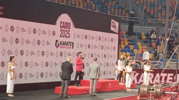 زياد علي يحقق الميدالية الفضية ببطولة الدورى العالمى للكاراتيه بالقاهرة زياد علي يحقق الميدالية الفضية ببطولة الدورى العالمى للكاراتيه بالقاهرة
